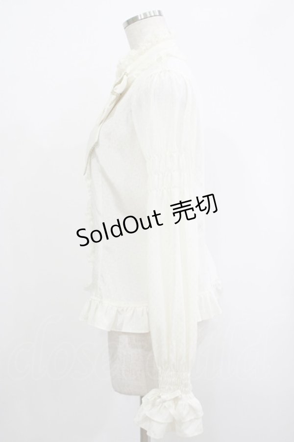 画像2: Angelic Pretty / Elegant Romanceブラウス Free アイボリー H-25-09-28-042-AP-BL-NS-ZH (2)