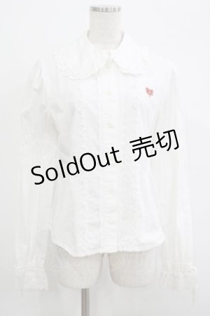 画像: BABY,THE STARS SHINE BRIGHT / スクールブラウス Free オフ H-25-09-28-045-BA-BL-NS-ZH