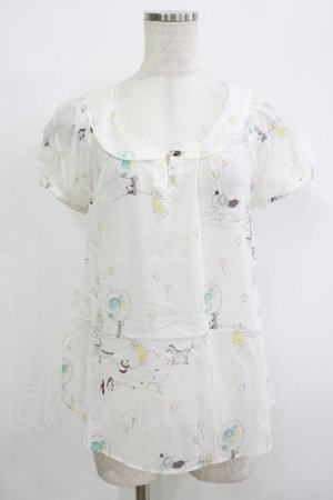 画像: Cherir la femme / オリプリトップス M オフ H-25-09-28-050-LO-TO-NS-ZH