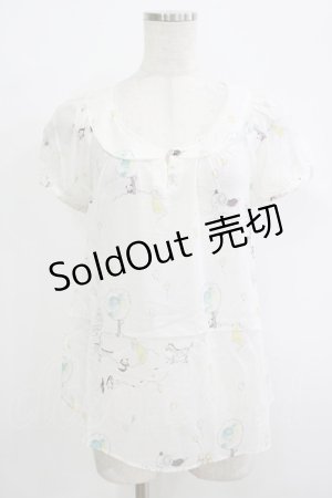 画像: Cherir la femme / オリプリトップス M オフ H-25-09-28-050-LO-TO-NS-ZH