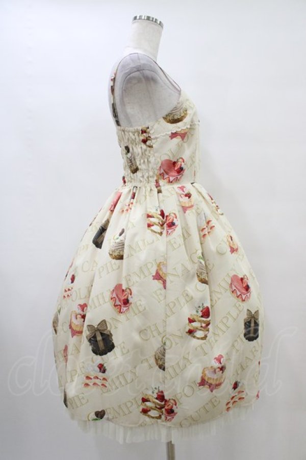 画像3: Emily Temple cute / Petit Gateauキャミソールワンピース  アイボリー H-26-01-09-008-ET-OP-KB-ZH (3)