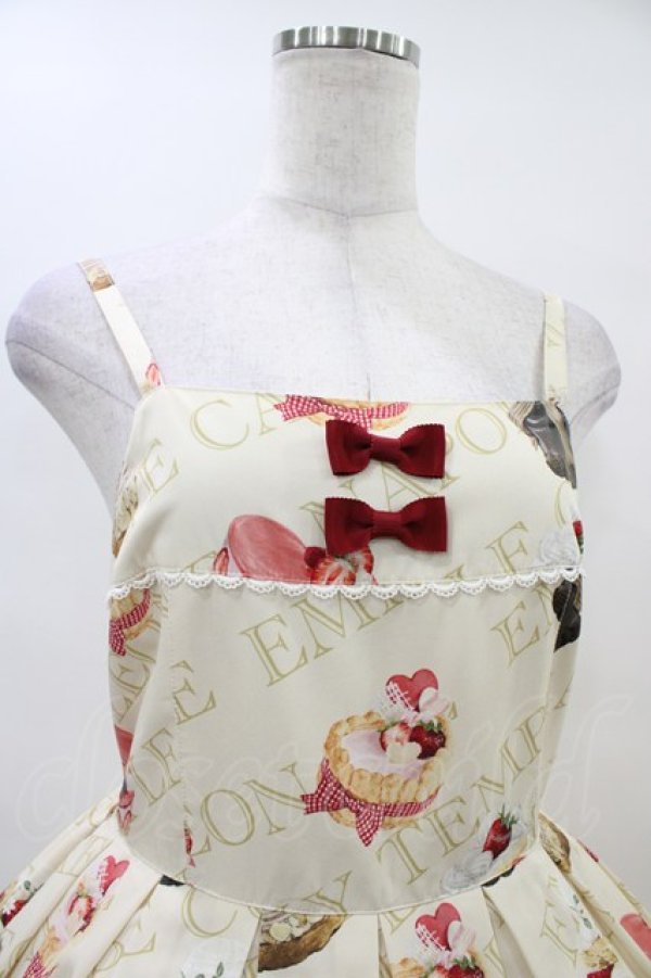 画像4: Emily Temple cute / Petit Gateauキャミソールワンピース  アイボリー H-26-01-09-008-ET-OP-KB-ZH (4)