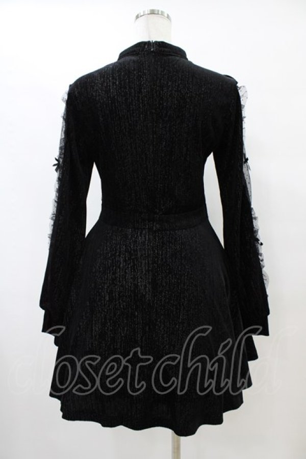 画像2: DARK IN LOVE / Dreamy princess lace dress XL ブラック H-25-09-28-1036-PU-OP-KB-ZH (2)