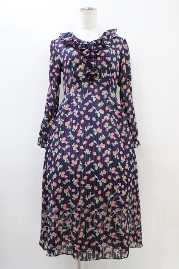 画像1: MILK / ベリーディアドレス  ナイトブルーベリー H-25-09-28-1037-ML-OP-KB-ZH (1)