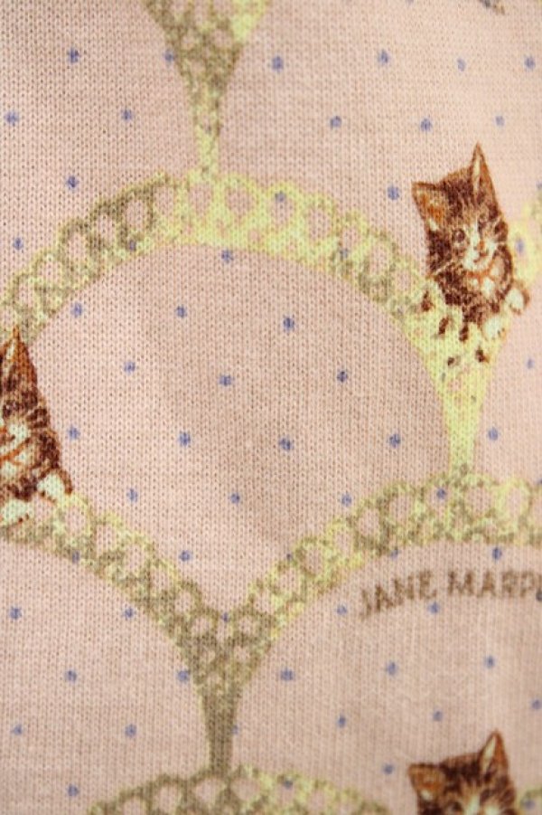 画像3: Jane Marple / gabrielleソフト裏毛のワンピース  ピンク H-25-09-28-1039-JM-OP-KB-ZH (3)