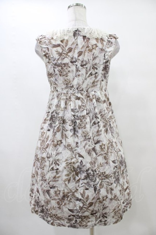 画像2: Emily Temple cute / lilyブロッサムフリルワンピース  ブラウン H-25-09-28-1041-ET-OP-KB-ZH (2)