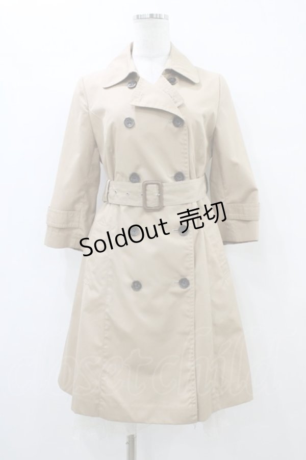 画像1: Katie / ドレスコート  ライトブラウン H-25-09-28-1059-LO-CO-KB-ZH (1)