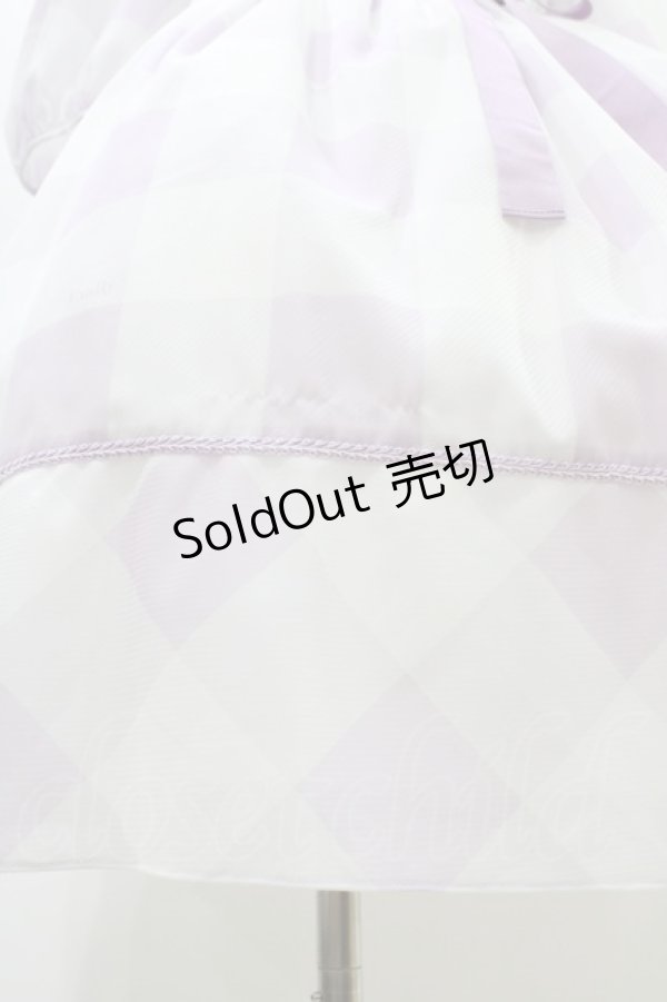 画像5: Emily Temple cute / Emilyブロックチェックワンピース  パープル H-25-09-28-1018-ET-OP-KB-ZT1129H (5)