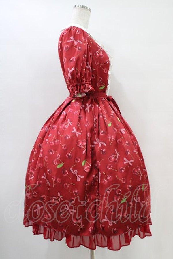 画像3: Emily Temple cute / Shadow Cherryワンピース  レッド H-25-09-28-1021-ET-OP-KB-ZH (3)