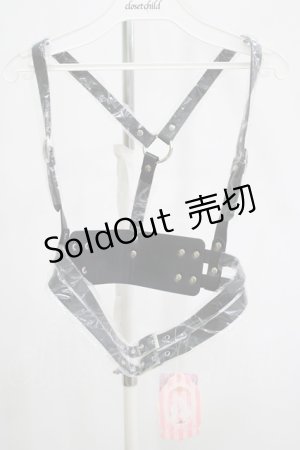 画像: To Alice / ハーネスベルト Free ブラック H-25-09-28-054-LO-ZA-NS-ZH