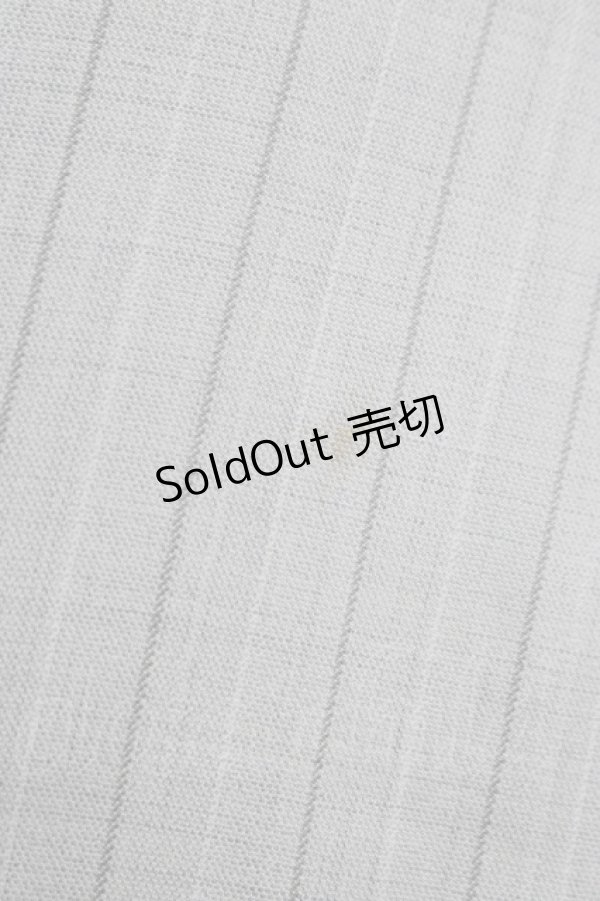 画像6: axes femme / タイ付重ね着風ストライプワンピース Free サックス H-25-09-28-004-AX-OP-NS-ZH (6)