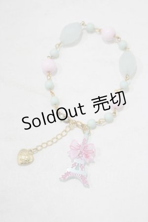 画像: Angelic Pretty / Promenade de Parisブレスレット  ミント H-25-09-28-064-AP-AC-NS-ZH