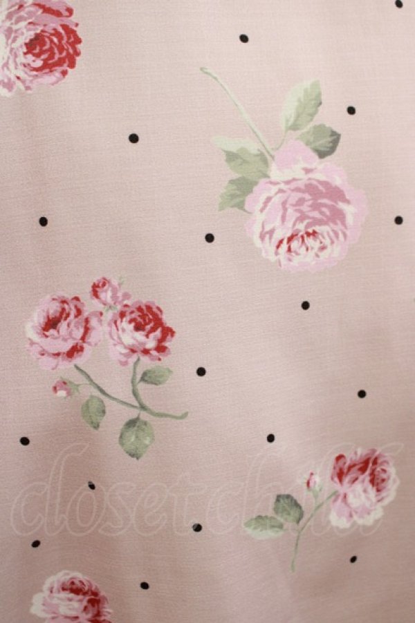 画像4: Ank Rouge / ローズドットフリルワンピース M ピンク H-25-09-28-020-CA-OP-NS-ZH (4)