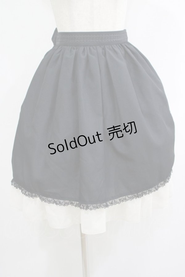 画像1: Innocent World / リボンバッスルスカート Free ネイビー H-25-09-28-021-IW-SK-NS-ZH (1)