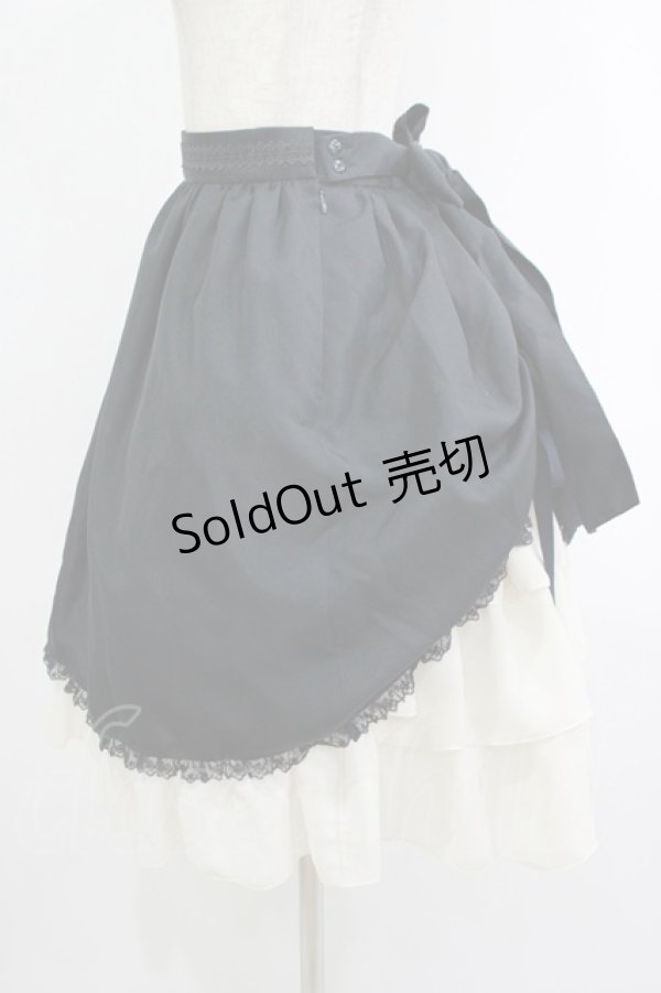 画像2: Innocent World / リボンバッスルスカート Free ネイビー H-25-09-28-021-IW-SK-NS-ZH (2)