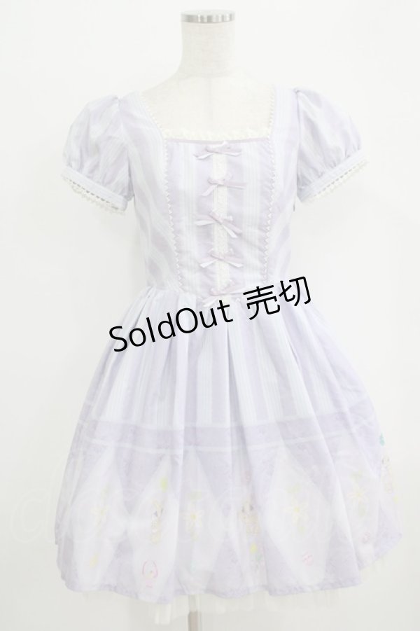 画像1: Secret Honey / イースターワンピース（ミスバニーver.） Free ラベンダー H-25-09-29-026-CA-OP-NS-ZH (1)