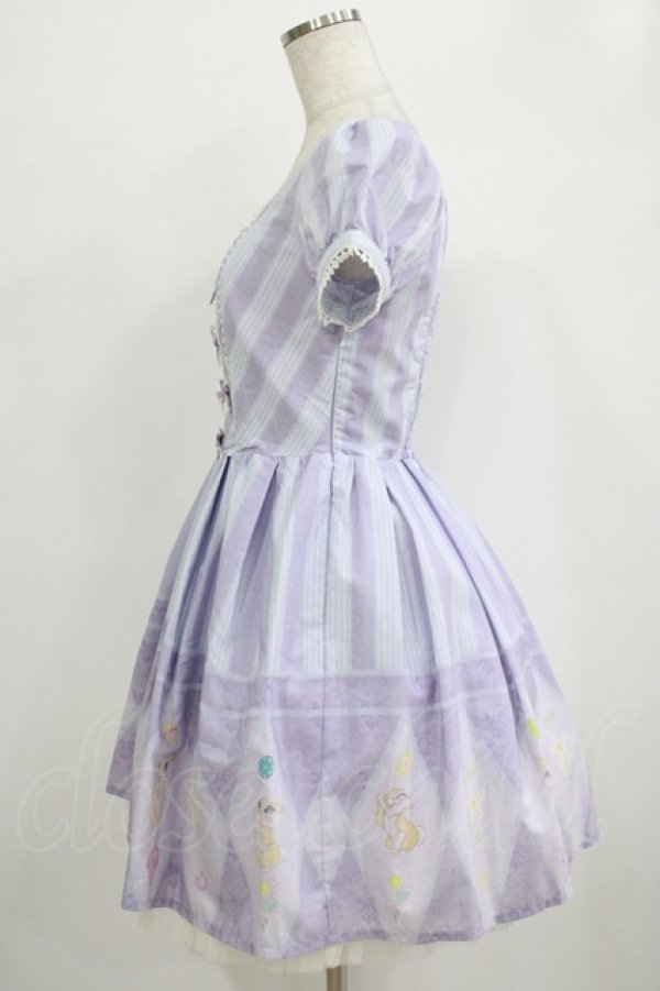画像2: Secret Honey / イースターワンピース（ミスバニーver.） Free ラベンダー H-25-09-29-026-CA-OP-NS-ZH (2)