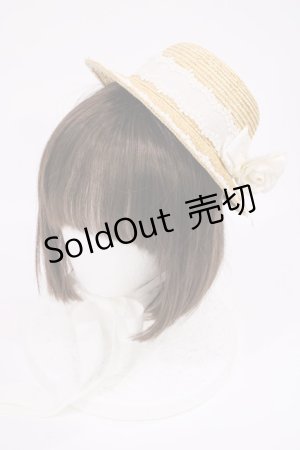 画像: BABY,THE STARS SHINE BRIGHT / 麦わらミニハット  ナチュラル H-25-09-29-1033-BA-AC-NS-ZH