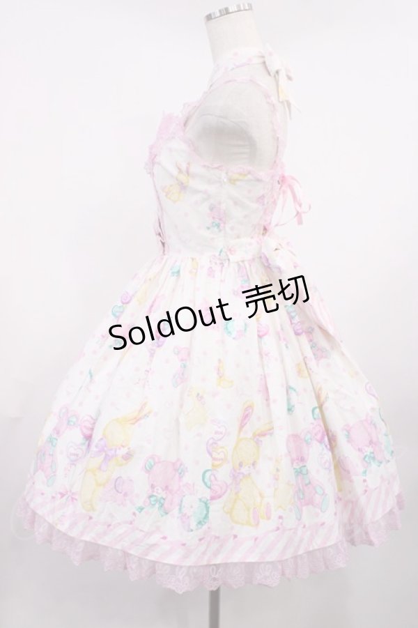 Angelic Pretty♡Toy Fantasyスカート♡白 Angelic Pretty / TOY FANTASYジャンパースカート Free オフ H