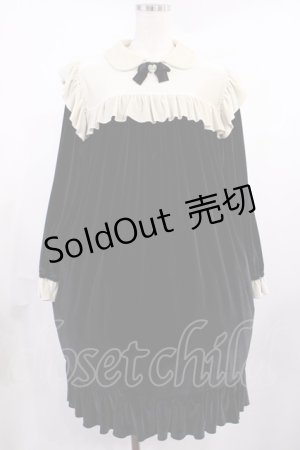 画像: Nile Perch / ベロアワンピース Free ブラック H-25-09-29-1011-LO-OP-NS-ZH