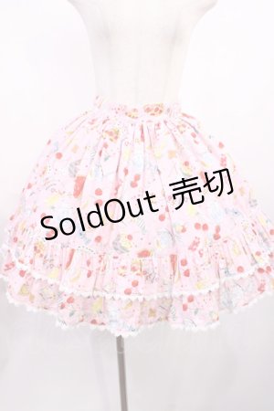 画像: metamorphose / sweets collection2段フリルスカート Free ピンク H-25-09-29-1015-ME-SK-NS-ZH
