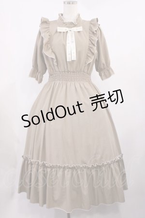 画像: m petit by misako / NINA'SコラボAMハイショクメローワンピース M ベージュ H-25-09-29-1003-LO-OP-NS-ZH