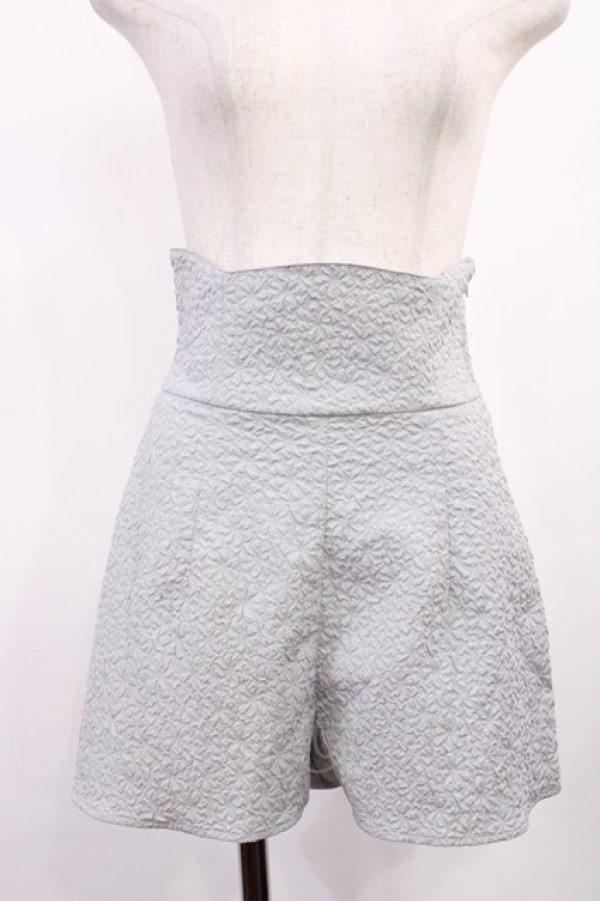 画像1: An MILLE / フクレジャガードショーパン Free グレー H-25-09-29-1021-EL-PA-NS-ZH (1)