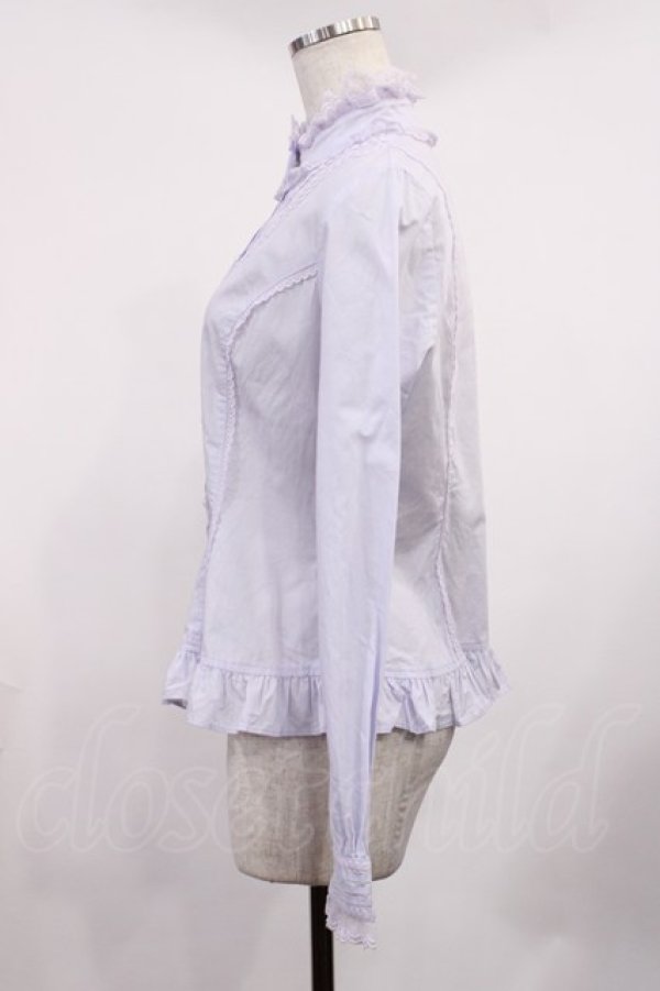 画像2: Angelic Pretty / パールネックレス風ブラウス Free ラベンダー H-25-09-29-1026-AP-BL-NS-ZH (2)