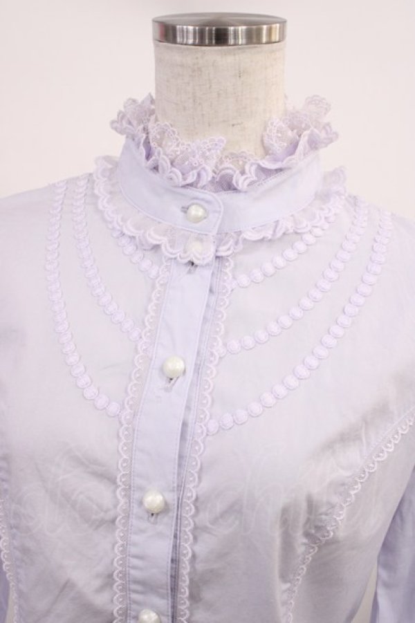 画像4: Angelic Pretty / パールネックレス風ブラウス Free ラベンダー H-25-09-29-1026-AP-BL-NS-ZH (4)