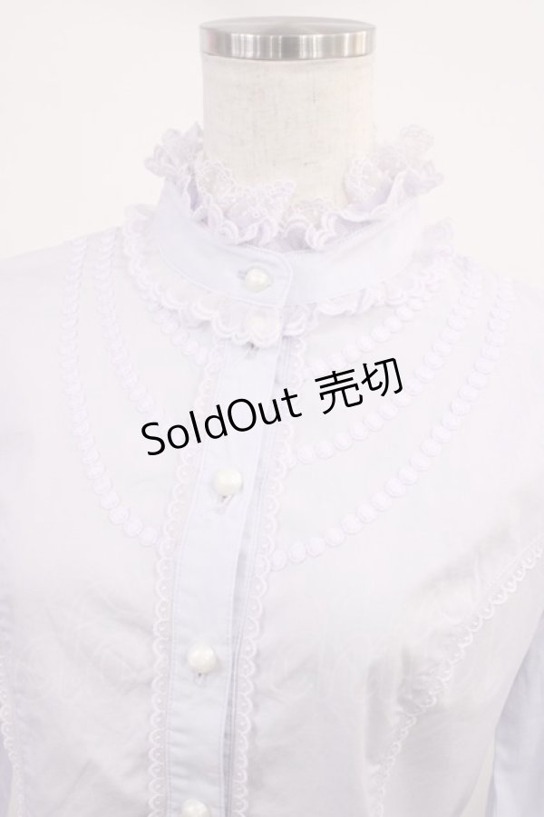 画像4: Angelic Pretty / パールネックレス風ブラウス Free ラベンダー H-25-09-29-1026-AP-BL-NS-ZH (4)