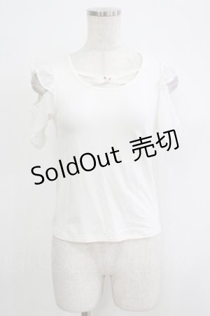 画像: Secret Honey / バックリボントップス Free オフ H-25-09-29-054-CA-TO-NS-ZH