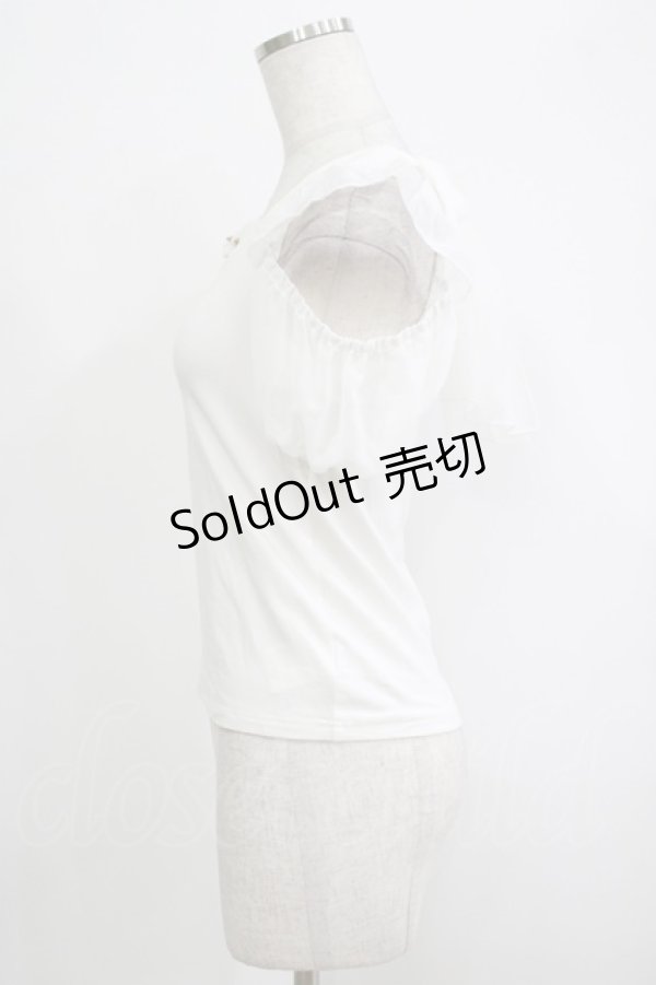 画像2: Secret Honey / バックリボントップス Free オフ H-25-09-29-054-CA-TO-NS-ZH (2)