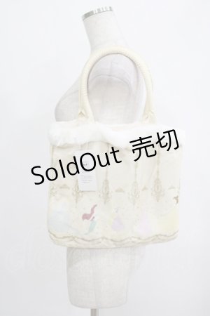 画像: Secret Honey / オーナメントクリスマスBAG（ディズニープリンセスver)  生成り H-25-09-29-059-CA-BG-NS-ZH