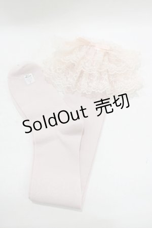 画像: metamorphose / ラッセルレースオーバーニー  ピンク H-25-09-29-069-ME-ZA-NS-ZH