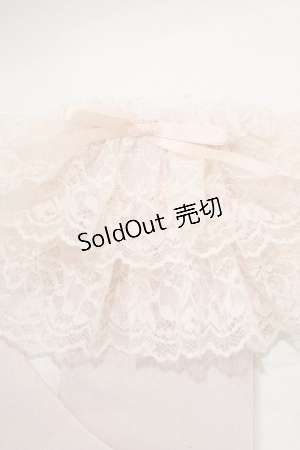 画像2: metamorphose / ラッセルレースオーバーニー  ピンク H-25-09-29-069-ME-ZA-NS-ZH (2)