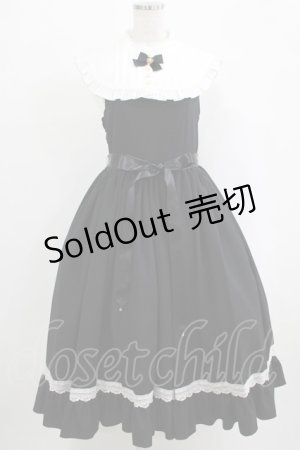 画像: metamorphose / Priere〜星に祈りを〜ミディアムジャンパースカート サイズ1 ブラック H-25-09-29-012-ME-OP-NS-ZH