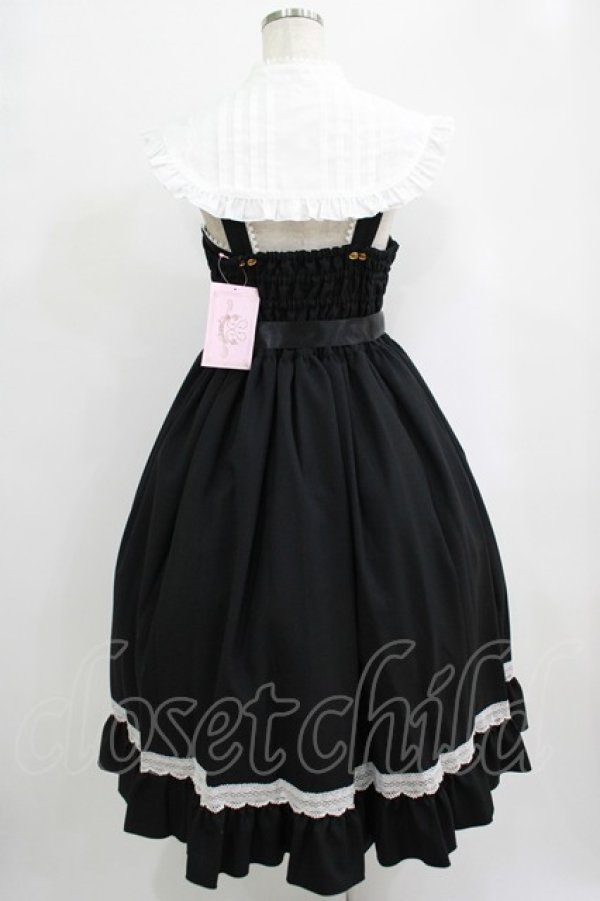 画像3: metamorphose / Priere〜星に祈りを〜ミディアムジャンパースカート サイズ1 ブラック H-25-09-29-012-ME-OP-NS-ZH (3)