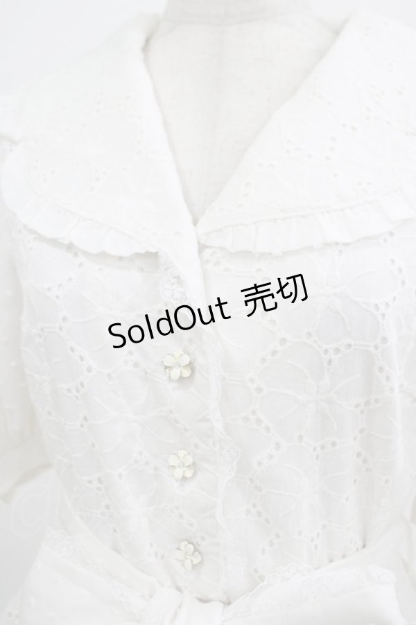 画像4: mille fille closet by LODISPOTTO / SweetGardenシャツワンピース M オフ H-25-09-29-015-LO-OP-NS-ZH (4)