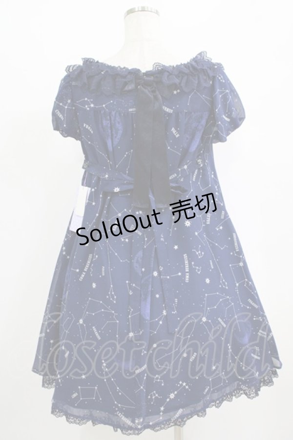 画像3: Angelic Pretty / Cosmicワンピース Free ネイビー H-25-09-29-018-AP-OP-NS-ZH (3)