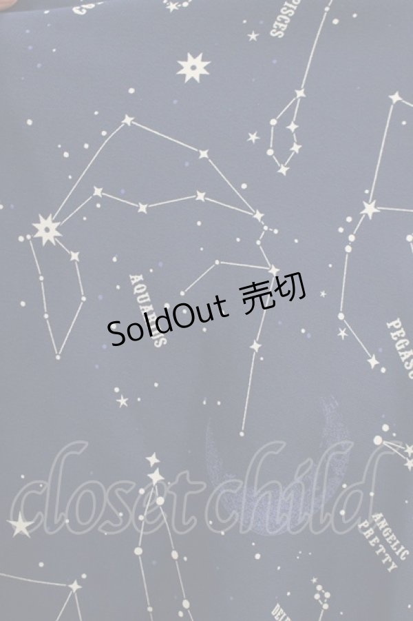 画像4: Angelic Pretty / Cosmicワンピース Free ネイビー H-25-09-29-018-AP-OP-NS-ZH (4)