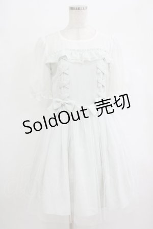 画像: LODISPOTTO / ドットチュールワンピース M ミント H-25-09-29-025-LO-OP-NS-ZH