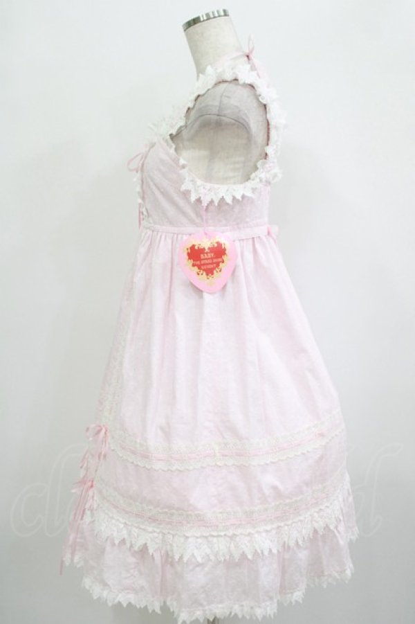 Trick Hat,Pricked Heart柄ベビードールジャンパースカート Trick Hat,Pricked Heart柄ベビードールジャンパースカート