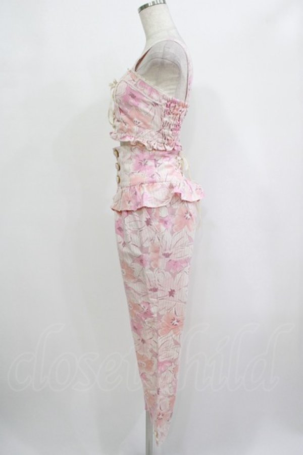 画像2: LIZ LISA / 花柄セットアップ Free ピンク H-25-09-30-1031-LO-OP-NS-ZH (2)