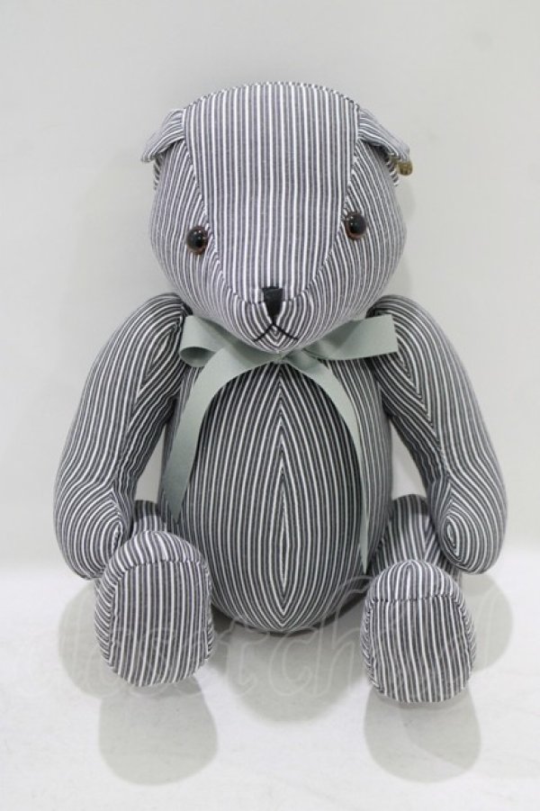 画像1: F i.n.t / オリジナルテディベア  ブルー H-25-09-30-1063-CA-ZA-NS-ZH (1)