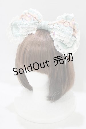 画像: BABY,THE STARS SHINE BRIGHT / くまくみゃちゃんのスウィートチョコレートカチューシャ  ミント H-25-09-30-1070-BA-AC-YZ-ZH