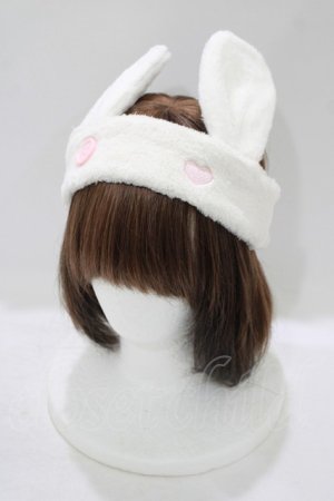 画像: To Alice / うさぎヘアバンド  オフ H-25-09-30-1073-LO-AC-NS-ZH