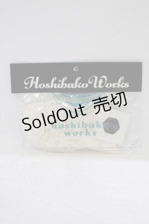 画像: Hoshibako Works / レースフリルソックス  生成り H-25-09-30-1077-LO-ZA-NS-ZH