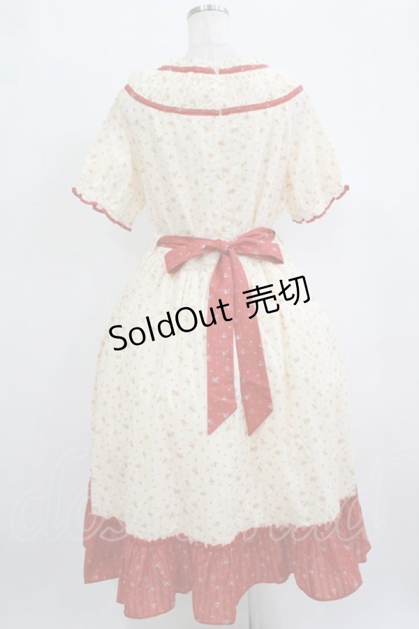 画像3: Magic of Utopia（海外ロリータブランド） / 花柄ワンピース L 生成り H-25-09-30-1010-PU-OP-NS-ZH (3)