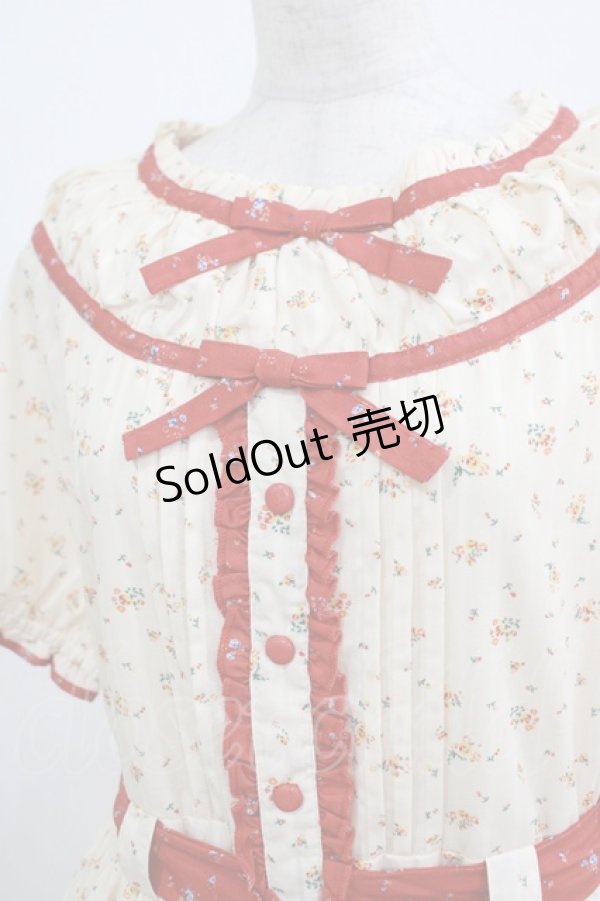 画像5: Magic of Utopia（海外ロリータブランド） / 花柄ワンピース L 生成り H-25-09-30-1010-PU-OP-NS-ZH (5)