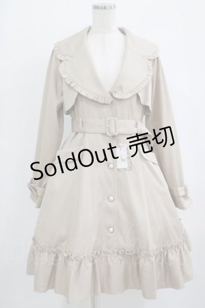 画像: Amavel / French Frillトレンチコート Free ベージュ H-25-09-30-1017-CA-CO-NS-ZH